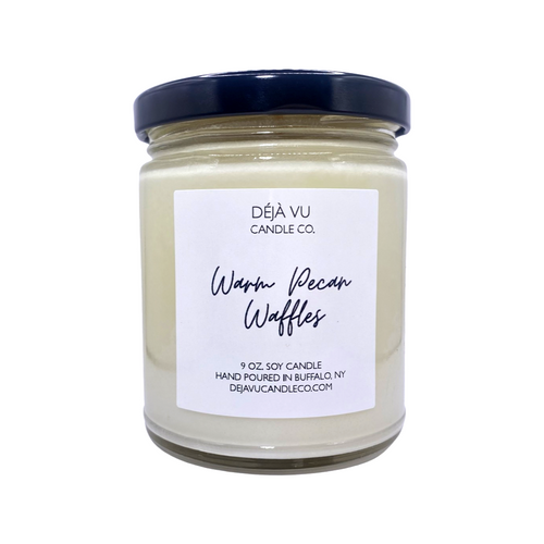 Warm Pecan Waffles Soy Candle