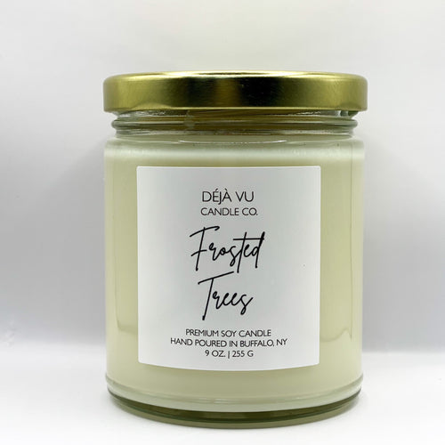 Frosted Trees Soy Candle