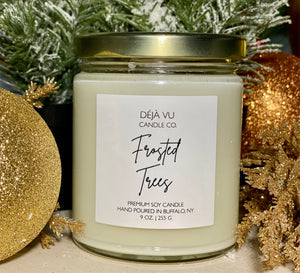 Frosted Trees Soy Candle